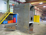 Maschinenständer (Gewicht: 20 Tonnen, Länge: 3.000 mm, Breite: 4.000 mm, Höhe: 2.800 mm) - im unbearbeiteten Zustand