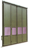 Jubamat folding door (automatic) - type 10