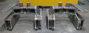 Kopfteil links | rechts (Radsatzpresse) (Gewicht: 7 Tonnen, Länge: 3.500 mm, Breite: 2.000 mm, Höhe: 1.500 mm)